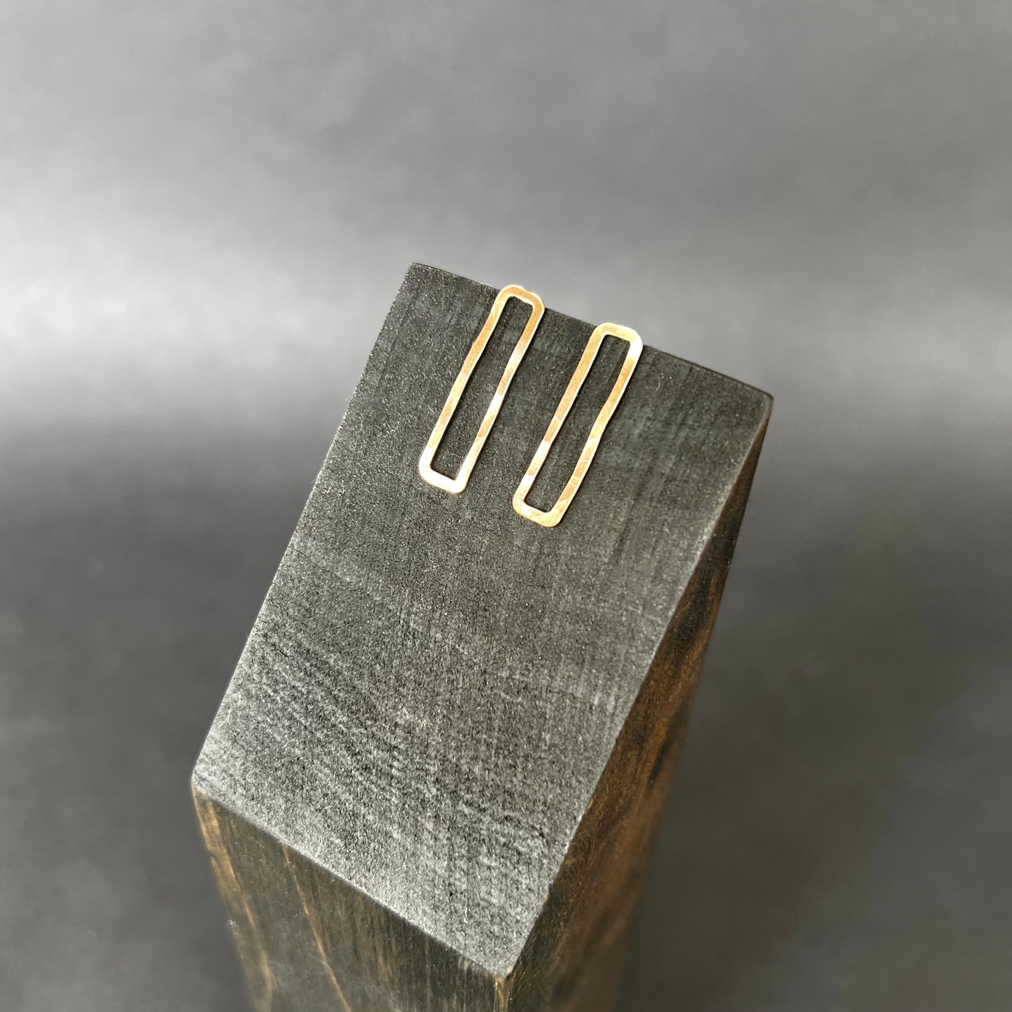 perfectly imperfect rectangle studs