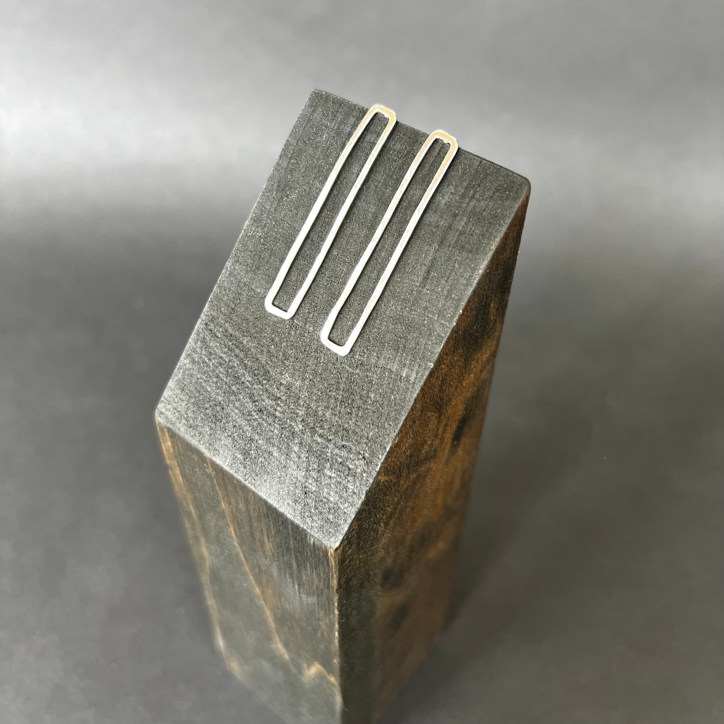 perfectly imperfect rectangle studs