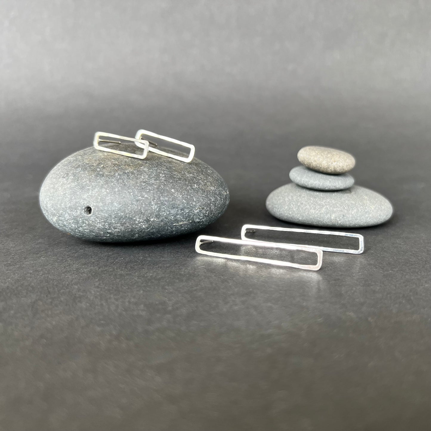 perfectly imperfect rectangle studs