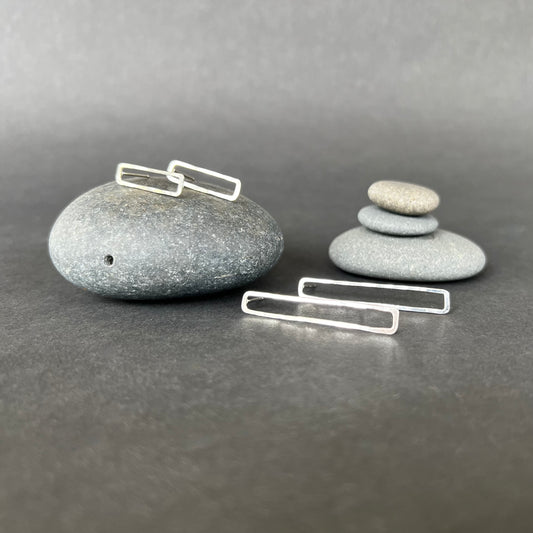 perfectly imperfect rectangle studs