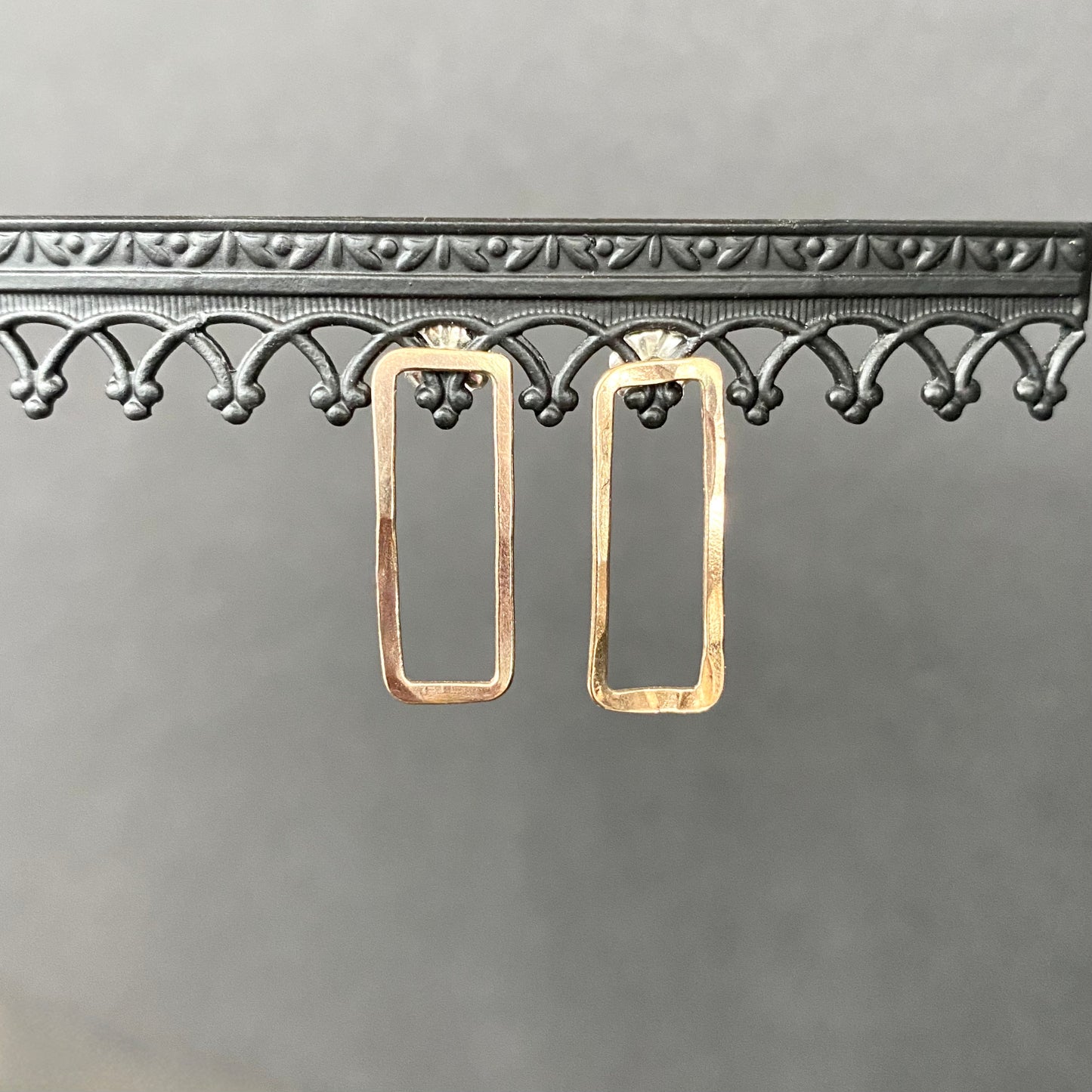 perfectly imperfect rectangle studs