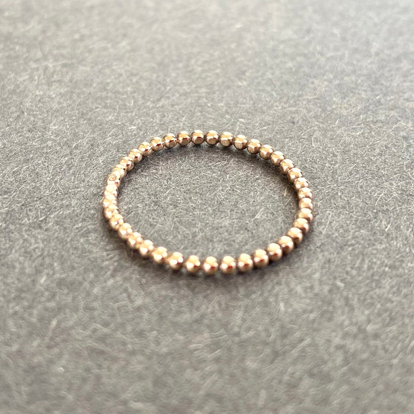 thin beaded ring